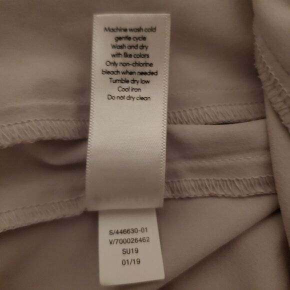 Athleta Tribeca Utility Crop Pants in Birch Grey Size 14P - Picture 12 of 12